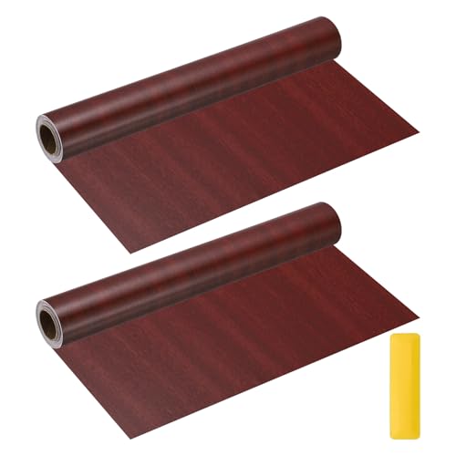 HARFINGTON Wood Grain Repair Tape 12" x16ft Self-Adhesive Repair Patch - color: Walnut, size: 12" x 16ft