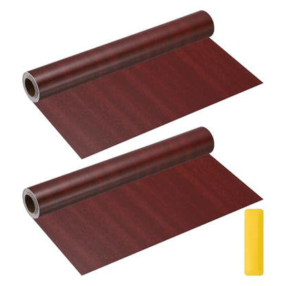 HARFINGTON Wood Grain Repair Tape 12" x16ft Self-Adhesive Repair Patch - color: Walnut, size: 12" x 16ft