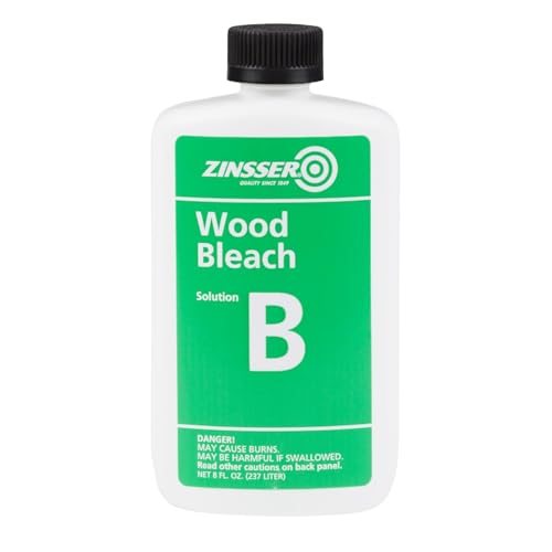 Zinsser Wood Bleach Kit, 2-Step Brightening System, Interior Wood Surfaces