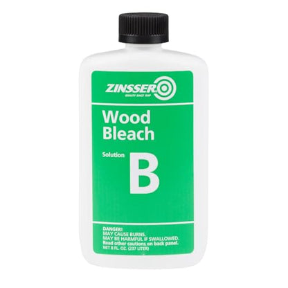 Zinsser Wood Bleach Kit, 2-Step Brightening System, Interior Wood Surfaces
