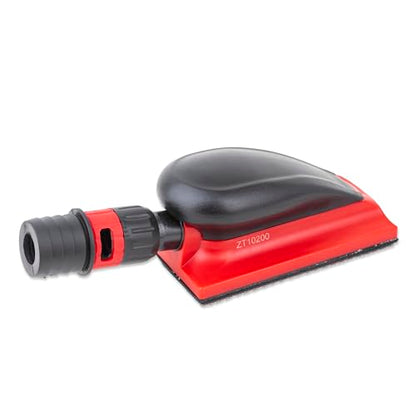 ZETA Dust-Free Multi Hole Vacuum Hand Sanding Block - Hook & Loop Backing (2.75" x 5") - size: 2.75" x 5"
