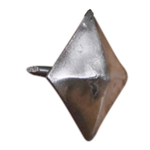 Premium 1" x 1" Pyramid Clavos - Unfinished - Sold Individually - size: 1 x 1 Inch