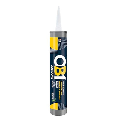 OB1 Universal Caulk Sealant & Adhesive White 10.1oz - 1 Cartridge - color: White, size: 10.1oz