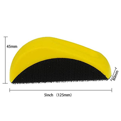 VIBRATITE 5 Inch Mouse Sanding Blocks, Hook & Loop Hand Sander, 2PCS - size: 5" Mouse*2
