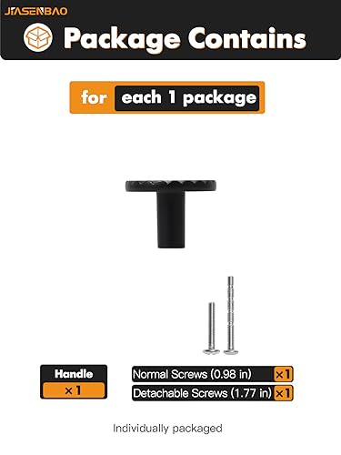 10 Pack Black Cabinet Knobs Matte Black Flat Drawer Pulls Kitchen Cupboard Bathroom Dresser Cabinet Hardware Handles Zinc Alloy - color: Black, size: Knob