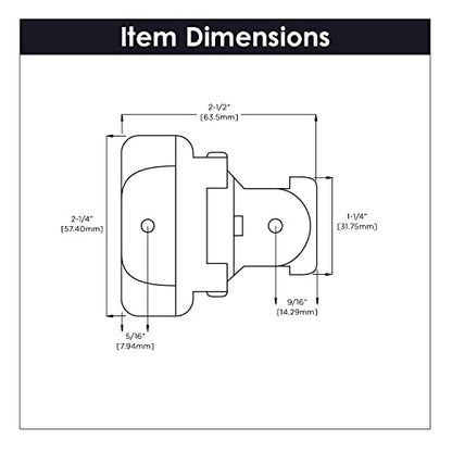 Hickory Hardware P5310-SN Double Demountable Hinge - 170° Opening Face Frame - 1/2 Inch Overlay Self-Closing Feature - Easy Installation Cabinet Screwless Mounting Satin Nickel Finish 1 Pair - color: Satin Nickel