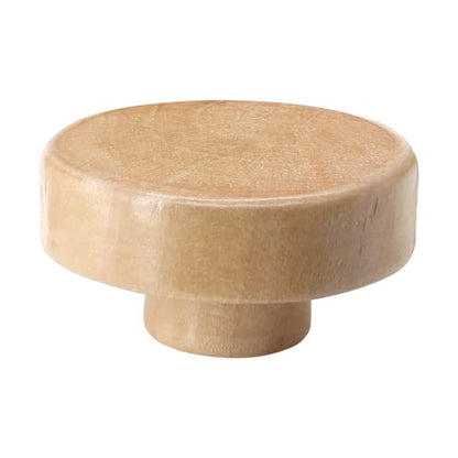 Litoexpe 20 Pieces Natural Wood Cabinet Knobs