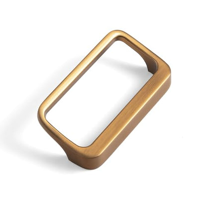 Goo-Ki Champagne Copper Cabinet Pulls with Hole Center 2.55''(64MM),Modern Zinc Alloy Drawer Pulls for Drawer,Wardrobe,Cupboard,6 Pack - color: Champagne Copper, size: 2.5'' HOLE CENTERS