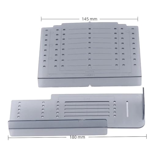 ABS Cabinet Pull Door Drill Template Straight Holes Locator Cabinet Shelf Pin Hardware Jig for Handle Door Drawer Pull Drill Mounting Template Set