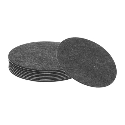 uxcell 8Pcs Non Slip Furniture Pads 6" Self Adhesive(Gray 0.12" Thk) - color: Grey, size: 6" x 0.12"