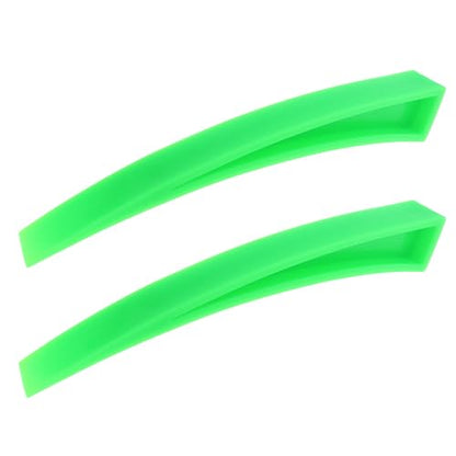 4PCS Window Curved Dent Repair Tools, Car Body Repair Plastic Wedge DIY Plastic Chisel Scraper Car Door Unlocking Kit, Red and Green Lacquer Free Dent Repair Tool