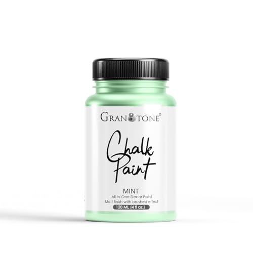 GRANOTONE Chalk Paint Mint Green 4.1 fl oz 120 ml - color: MINT, size: 4.1 Fl Oz
