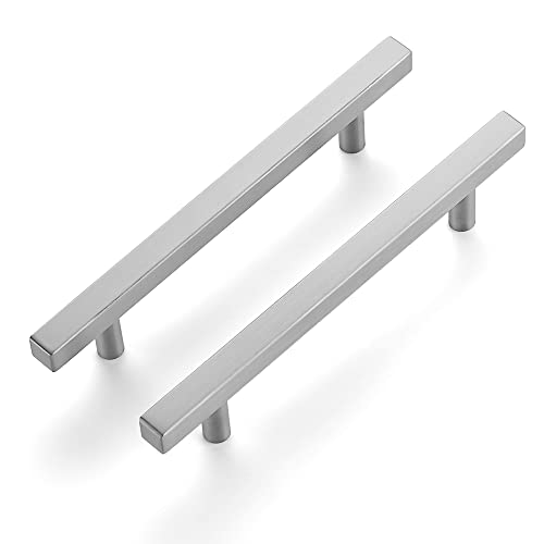 Ravinte Brushed Nickel Square Cabinet Pulls Handles 5 Inch 30 Pack - color: Brushed Nickel
