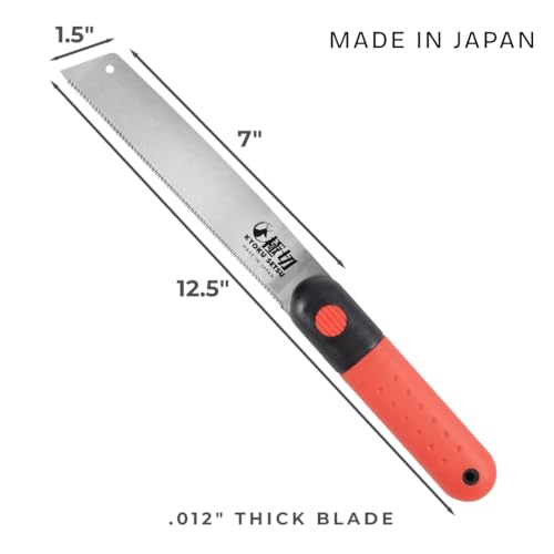 GreatNeck 75001 Japanese Dovetail Pull Cut Saw w/ 23-TPI SK5 9.5” Blade - style: Japanese Dovetail Pull Cut Saw