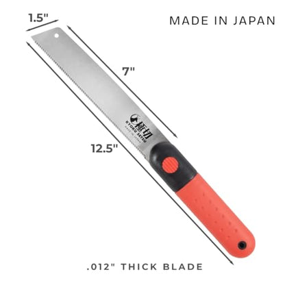 GreatNeck 75001 Japanese Dovetail Pull Cut Saw w/ 23-TPI SK5 9.5” Blade - style: Japanese Dovetail Pull Cut Saw