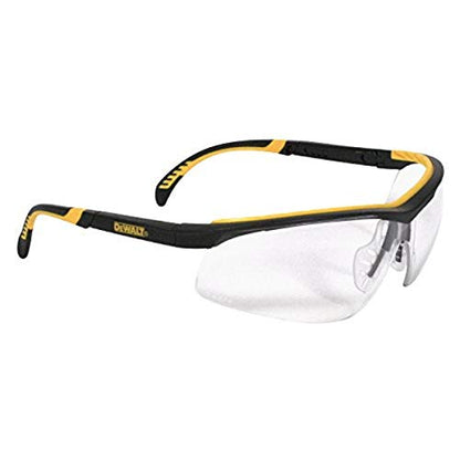 DEWALT DPG55-11D Clear Lens Anti-Fog Safety Glasses, Adjustable Fit