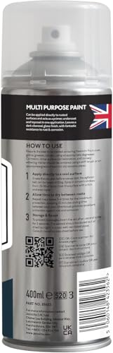 JENOLITE Directorust Gloss Finish Aerosol, Charcoal Grey 1x13.5oz - color: Charcoal/Gray
