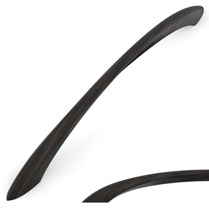 Amerdeco 10 Pack Oil Rubbed Bronze 6.3 Inch(160mm) Hole Centers Kitchen Arch Twisted Cabinet Pulls Cabinet Hardware Kitchen Handles for Cabinets Cupboard Handles Drawer Pulls ZH0048 - color: Oil Rubbed Bronze, size: 6.3"/160mm Hole Center