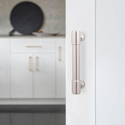 10 Pack 3 Inch(76mm) Kitchen Cabinet Handles Brushed Satin Nickel Cabinet Pulls Alloy Drawer Pulls Solid Cabinet Hardware - color: Brushed Satin Nickel, size: 3'' Hole Center(76mm)
