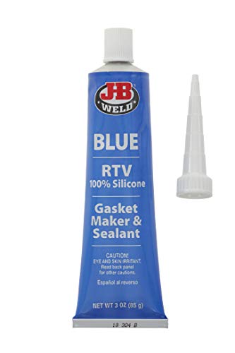J-B Weld 31316 RTV Silicone Gasket Maker and Sealant - 3 oz. - Blue - color: Blue, size: 3 Ounce (Pack of 1)