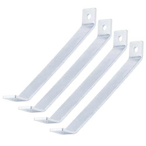 4 Pcs 12" Strut 45 Degree Corner Brace for 1-5/8" Strut Channel,7/32" Thick - size: 12 Inch