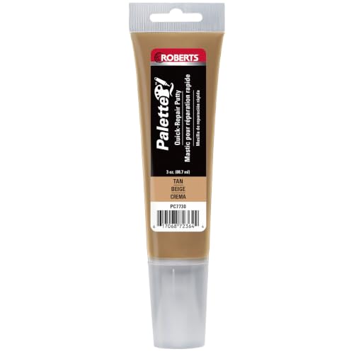 ROBERTS Palette Quick-Repair Putty for Wood, Laminate & Vinyl - Tan - color: tan