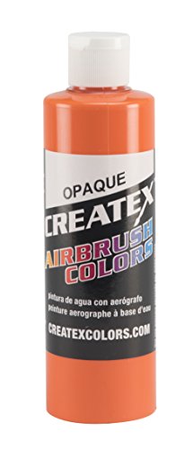 Createx Colors 5208-08 Paint for Airbrush, 8 oz, Opaque Coral - color: Opaque Coral