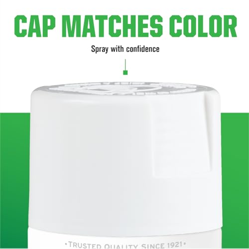 Rust-Oleum Lacquer White Spray Paint - color: White, size: 11 Ounce (Pack of 1)