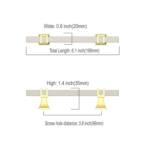 Asidrama 10 Pack 3.75 Inch(96mm) Brushed Satin Nickel and Gold Kitchen Cabinet Handles, Cabinet Pulls Kitchen Cabinet Hardware for Cupboard Drawer Pulls - color: Nickel-Gold, size: 3.75" Hole Center