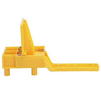 Handheld Woodworking Dowel Jig, Wood Dowel Drilling with 3 Drill Bits 6mm 8mm 10mm Drilling Tools