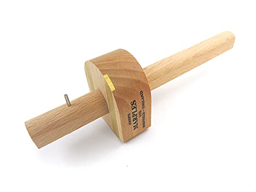 Pin Marking Gauge Beechwood Half-Round Head with Brass Wear Strips