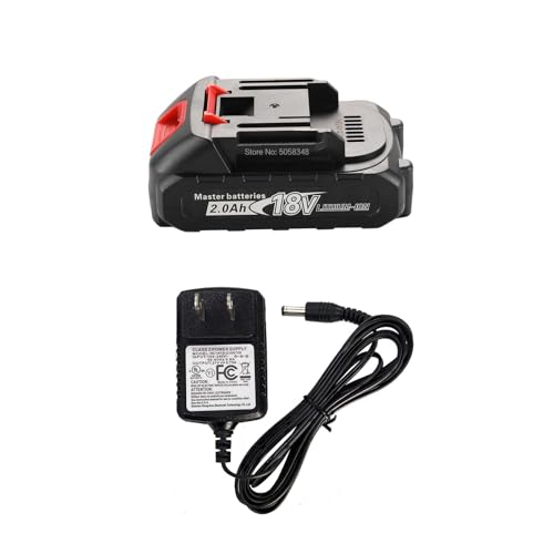 2-in-1 Brad Nailer & Staple Gun with 2000mAh Battery and Charger,Nail Gun Battery Powered, Up to 2 Inch, Tool-Free Jam Release for Woodworking,Upholstery