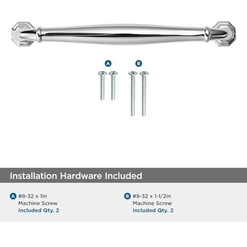 khtumeware 10 Pack 3 Inch(76mm) Polished Chrome Cabinet Pulls Heavy Duty Solid Cabinet Handles Heavy Duty Solid Cabinet Hardware for Cupboard Drawer Pulls Dresser Handle - color: Polished Chrome, size: 3 inch Hole Center