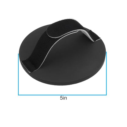 2x 5-Inch Hand Sanding Pads Suitable for Sanding Discs Abrasive Pads (With Hook and Loop) - size: 5-Inch