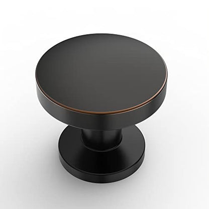 Asidrama 20 Pack Oil Rubbed Bronze Kitchen Cabinet Knobs for Dresser Drawers - Zinc Hardware 3835 - color: Oil Rubbed Bronze, style: 20 Pack