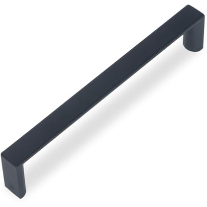 Matte Black Kitchen Cabinet Pulls 5 Inch 10 Pack - color: Matte Black, size: 5'' Hole Center(128mm)