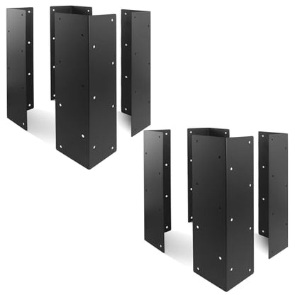 Set of 8 Raised Garden Bed Corner Brackets with Screws for 20"-24" Bed