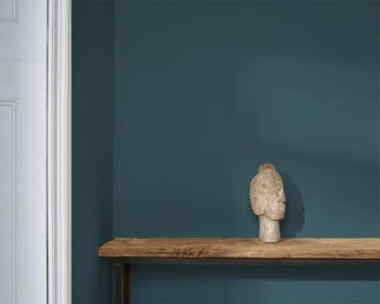 Annie Sloan Wall Paint (Aubusson Blue, 4 Fl Oz Tester) - color: Aubusson Blue, size: 4 Fl Oz (Pack of 1)
