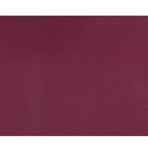 HGUAN Marine Vinyl Upholstery Faux Leather Sheets Fabric 54" X 72" Suitable for Furniture Sewing,Sofa Handmade DIY Projects (Burgundy, 2 Yard) - color: Burgundy, size: 2 YARD