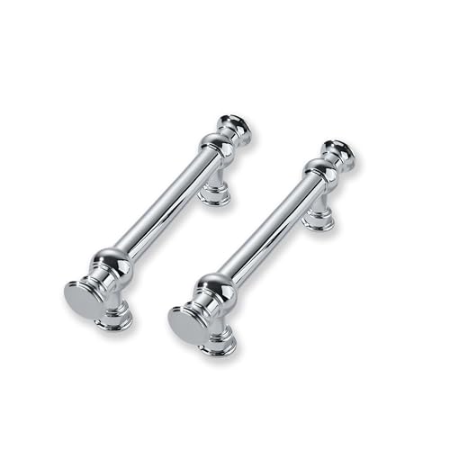 10 Pack 3 Inch Hole Center Polished Chrome Cabinet Pulls-Heavy Duty Solid Cabinet Handles Suitable for Cabinets, Dressers, Kitchens and Bathroom cabinets - color: Polished Chrome, size: 3 Inch hole center, style: 10-Pack