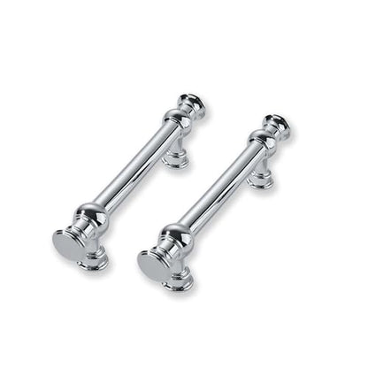 10 Pack 3 Inch Hole Center Polished Chrome Cabinet Pulls-Heavy Duty Solid Cabinet Handles Suitable for Cabinets, Dressers, Kitchens and Bathroom cabinets - color: Polished Chrome, size: 3 Inch hole center, style: 10-Pack