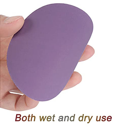 uxcell 20Pcs 3-Inch Purple Sanding Discs 2500 Grits Hook and Loop Professional Aluminum Oxide Sand Paper Wet Dry Polish for Wood Metal Paint Finishing - style: 2500 Grit