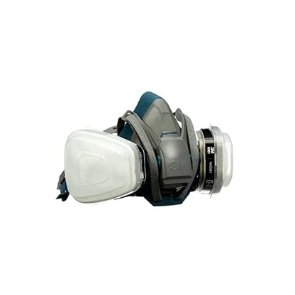 3M P95/OV Paint Project Quick Latch Reusable Respirator 6502, Medium, 1-Kit