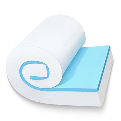 6"x24"x72" Upholstery Foam High Density Gel Memory Foam Cushion - size: 72" X24"x6