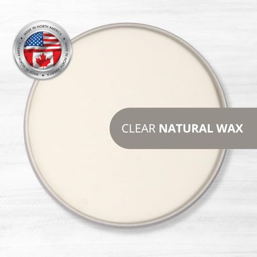 Colorantic | Clear Beeswax Furniture Polish | Chalk Based Paint Wax | Wood Waxes Cutting Board (4 oz, Clear Natural) - color: Bee Natural Wax, size: 4 Ounce (Pack of 1)