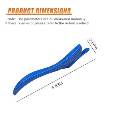 3PCS Car Wrapping Paper Cutter with 10 Replaceable Blades (Blue) - color: Blue