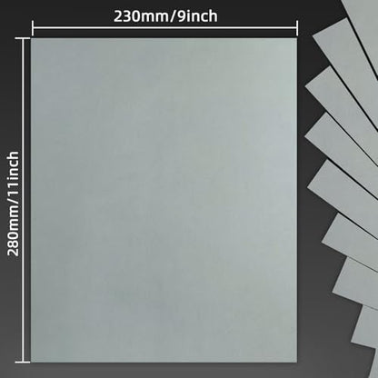 4000 Grit Sand Paper, 9 x 11 Inch, 10 Pcs Wet Dry Sandpaper Sheets, Silicon Carbide for Wood, Metal, Automotive Sanding and Polishing, Waterproof and Durable - style: 4000 Grit