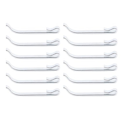 Acouto 12PCS Tool Box Drawer Slide Retaining Clips Replacement for Craftsman Toolbox with Heat Treated Spring Steel 41.2mm 1-5/8in