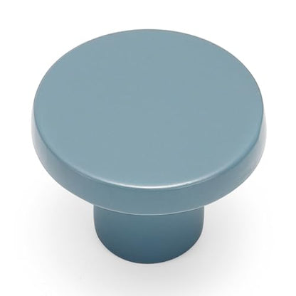 Ravinte Cabinet Knobs, 10 Pack Light Blue Dresser Drawer Pulls, 1-1/5 Inch - color: Light Blue