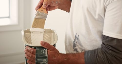Wooster Brush Q3211-2 Shortcut Angle Sash Paintbrush, 2-Inch, White | Pack of 3